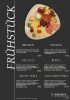 Speisekarte Titelbild Brunos